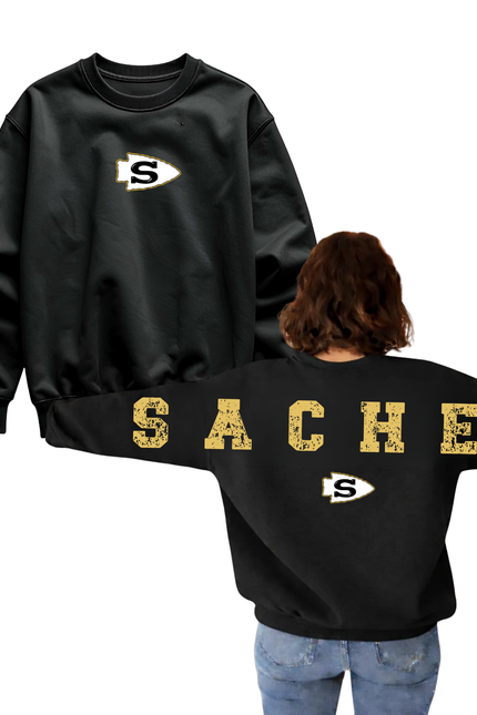 Sachem Oversized Back Crewneck