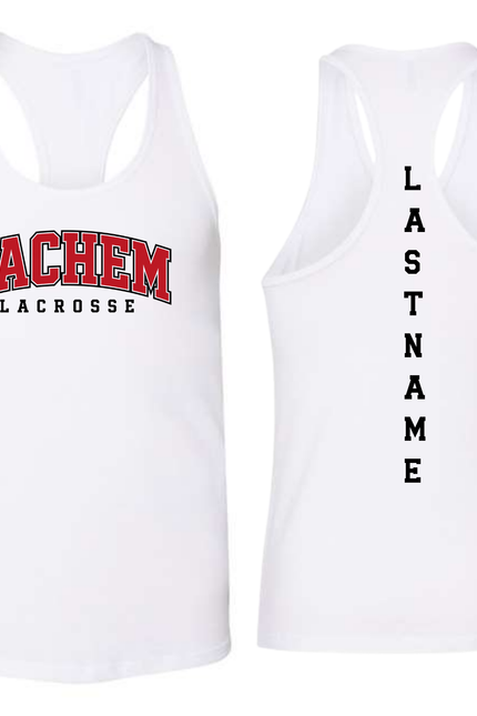 Personalized Sachem Lacrosse Racerback/Tshirt