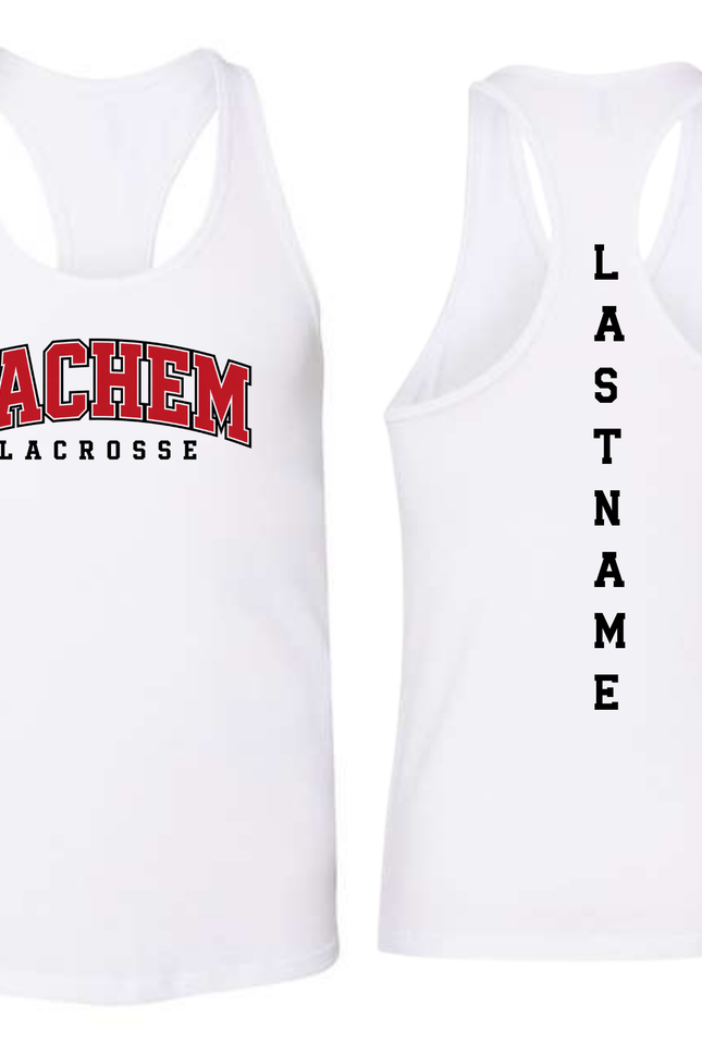 Personalized Sachem Lacrosse Racerback/Tshirt