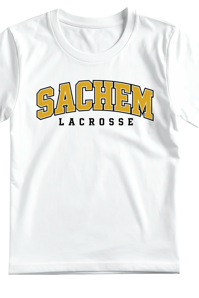 Gold Lacrosse Racerback/Tshirt (not personalized)