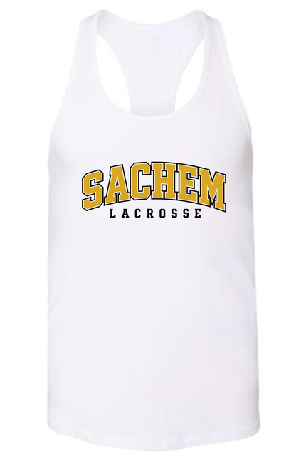 Gold Lacrosse Racerback/Tshirt (not personalized)