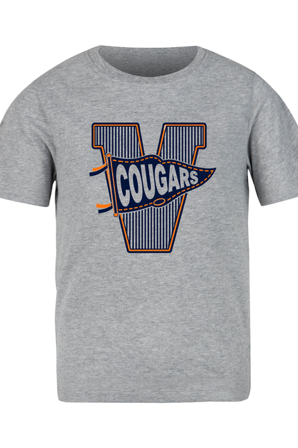 Valley Creek Cougars Varsity Pennant T-Shirt