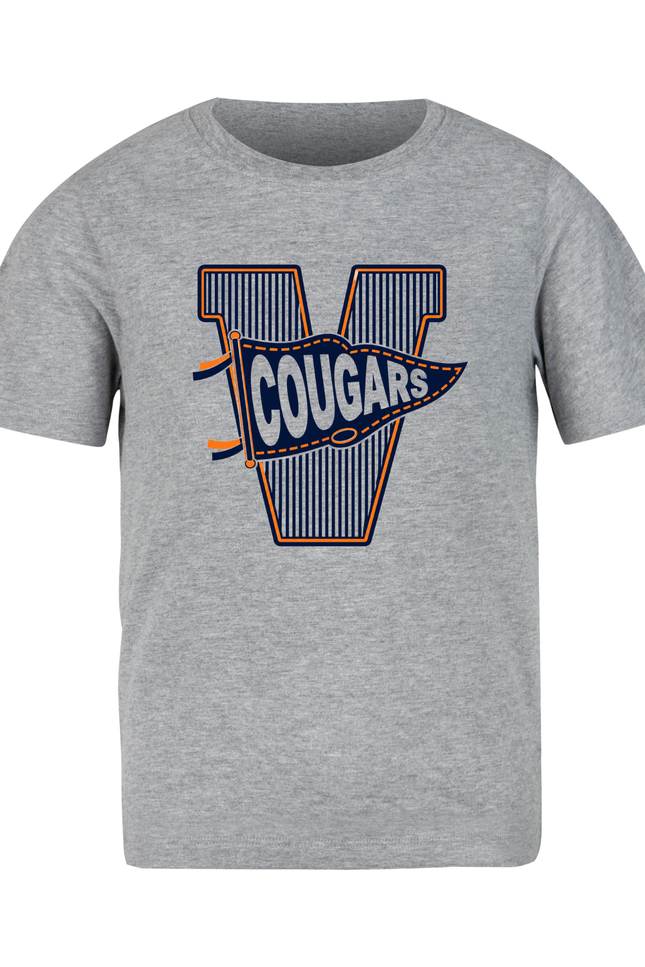 Valley Creek Cougars Varsity Pennant T-Shirt