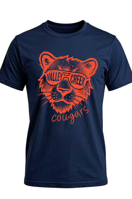 Valley Creek Cougars Sunglasses T-Shirt