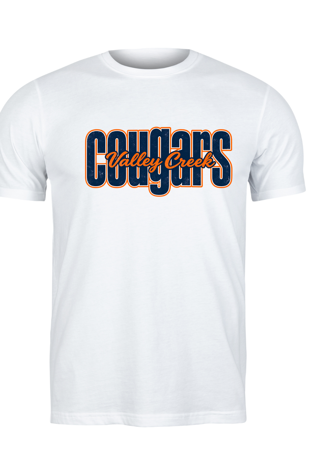 Valley Creek Cougars Classic Spirit Wear T-Shirt