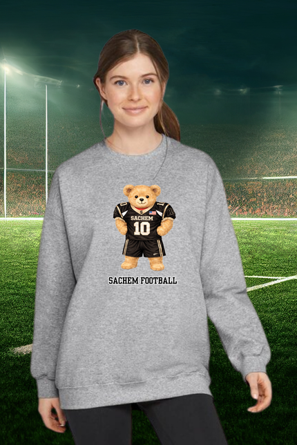 Custom Teddy Bear Team Sweatshirt – Personalized Player Number & Sport!