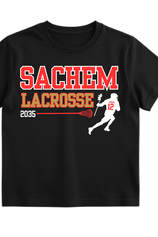 Lacrosse Personalized Team T-Shirt